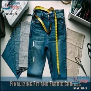 Finalizing Fit and Fabric Choices