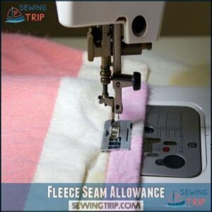Fleece Seam Allowance Fleece Seam Allowance