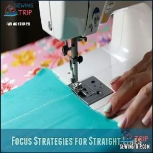 Focus Strategies for Straight Lines