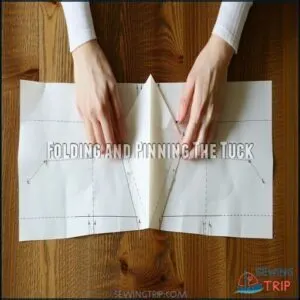 Folding and Pinning The Tuck