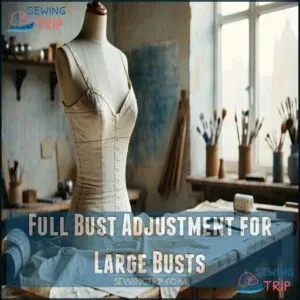 Full Bust Adjustment for Large Busts