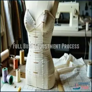 Full Bust Adjustment Process