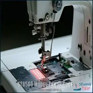 GT856D Model Error Codes
