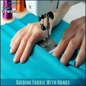 Guiding Fabric With Hands