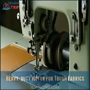Heavy-duty Motor for Tough Fabrics
