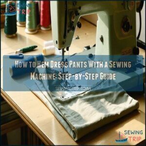 how to hem dress pants with a sewing machine how to hem dress pants with a sewing machine