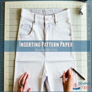 Inserting Pattern Paper Inserting Pattern Paper