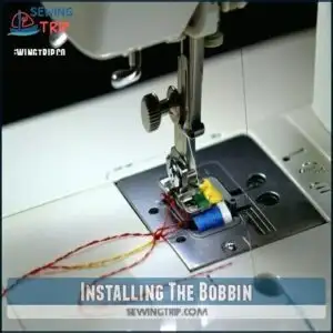 Installing The Bobbin