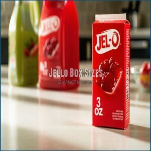 jello box sizes jello box sizes