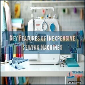 Key Features of Inexpensive Sewing Machines