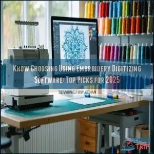 know choosing using embroidery digitizing software