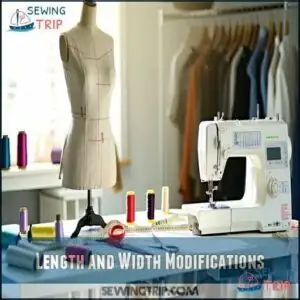 Length and Width Modifications
