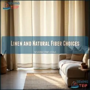 Linen and Natural Fiber Choices