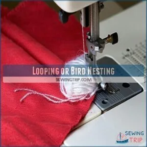 Looping or Bird Nesting