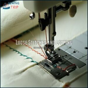 Loose Stitches and Looping Loose Stitches and Looping