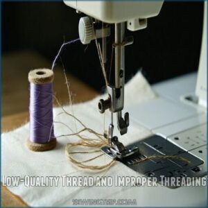 Low-Quality Thread and Improper Threading Low-Quality Thread and Improper Threading