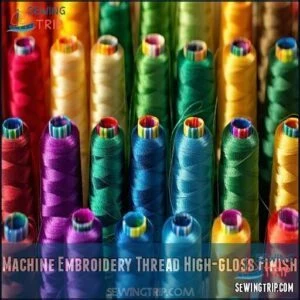 Machine Embroidery Thread High-gloss Finish