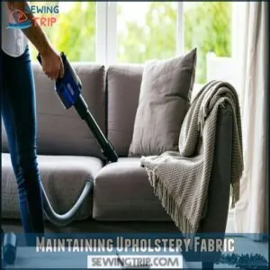 Maintaining Upholstery Fabric