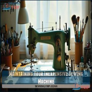 Maintaining Your Inexpensive Sewing Machine