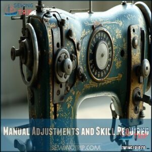 Manual Adjustments and Skill Required Manual Adjustments and Skill Required
