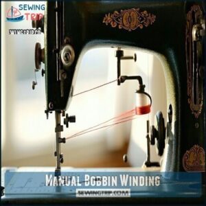 Manual Bobbin Winding Manual Bobbin Winding