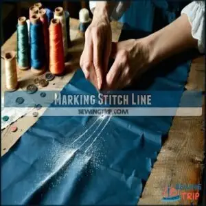 Marking Stitch Line