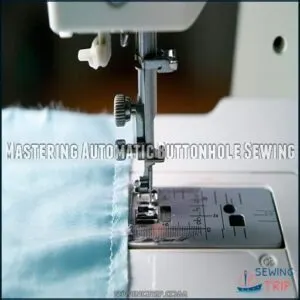 Mastering Automatic Buttonhole Sewing