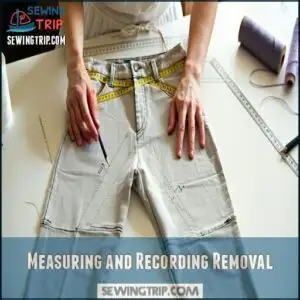 Measuring and Recording Removal