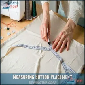 Measuring Button Placement