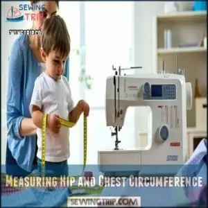 Measuring Hip and Chest Circumference