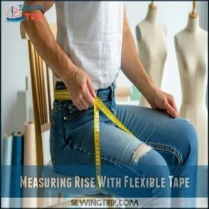 Measuring Rise With Flexible Tape