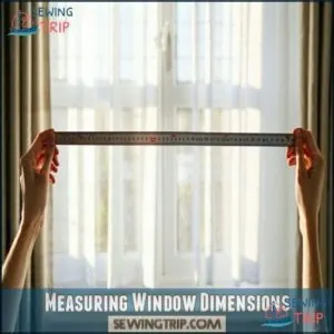 Measuring Window Dimensions