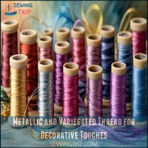 Metallic and Variegated Thread for Decorative Touches