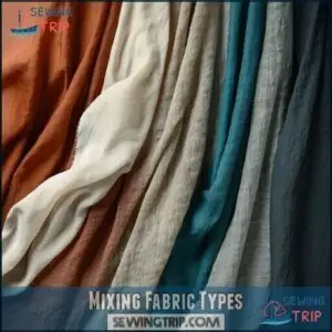 Mixing Fabric Types