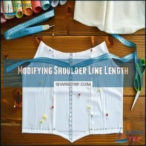 Modifying Shoulder Line Length