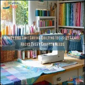 money and time saving quilting ideas