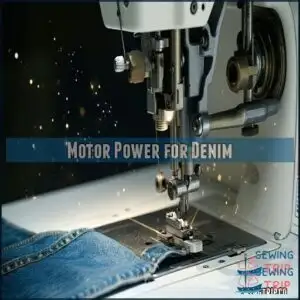 Motor Power for Denim