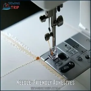 Needle-Friendly Adhesives