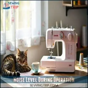 Noise Level During Operation Noise Level During Operation