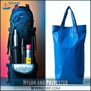 Nylon and Polyester