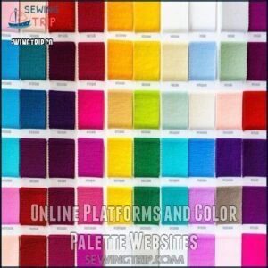 Online Platforms and Color Palette Websites