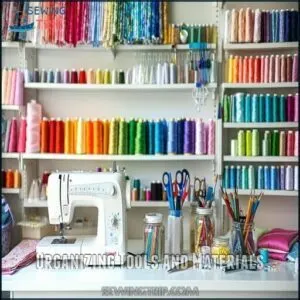 Organizing Tools and Materials
