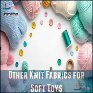 Other Knit Fabrics for Soft Toys
