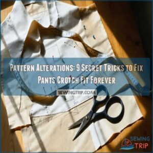 pattern alterations fitting pants crotch pattern alterations fitting pants crotch