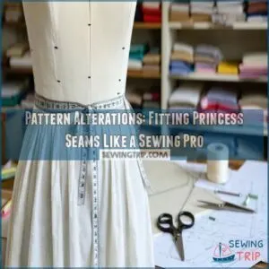 pattern alterations fitting princess seams