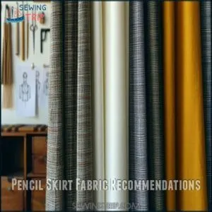 Pencil Skirt Fabric Recommendations