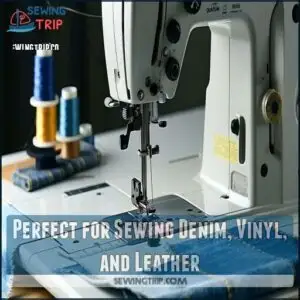 Perfect for Sewing Denim, Vinyl, and Leather