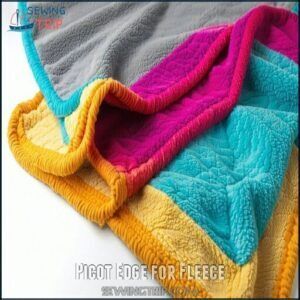Picot Edge for Fleece Picot Edge for Fleece
