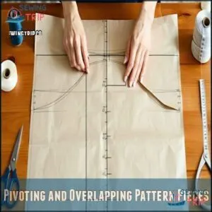 Pivoting and Overlapping Pattern Pieces