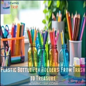 Plastic Bottle Pen Holders: From Trash to Treasure